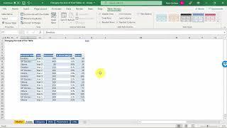 Excel Table Formatting - How to format the Excel Table.