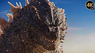 Godzilla Reunites with Mothra in 4K HDR Godzilla X Kong The New Empire Clip KOTM Soundtrack