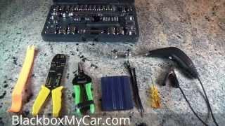 Tools Used to Install Dashcams & Bonus Tips - Blackboxmycar.com