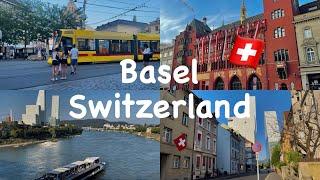 VLOG - Taking a walk in Basel one of the BIGGEST cities in Switzerland 