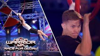 EXTRA Oliver Jay VS James Rudge  Ninja Warrior UK