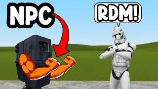 Spawning Gonk NPCs To Cause CHAOS - Gmod Star Wars RP Admin Trolling