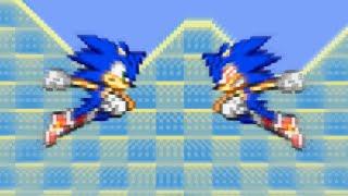 Sonic v.s Fleetway Sonic