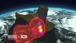 The Avengers vs Thanos  Avengers Assemble S2E13