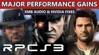 RPCS3 - Major Performance Improvements  MGS4 RDR GoW 3 Persona 5 & more