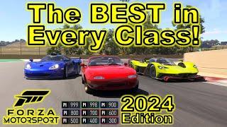 The BEST Car in Each Class in Forza Motorsport 2024 Edition