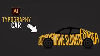 How to Wrap Text on a Car in Adobe Illustrator  GFX Tutorials
