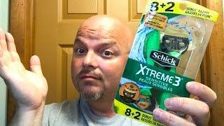 Head Shave Shick Extreme 3 Oneblade Tampa Shave Company Mango Lime Thayers