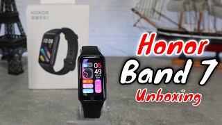 Honor Band 7 Smart Bracelet 1.47 AMOLED Screen Blood Oxygen Heart Rate 5ATM 14 Days battery