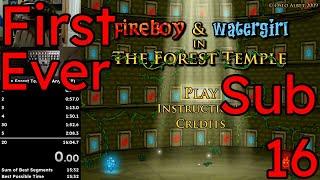 1 Player Fireboy and Watergirl Speedrun in 1557 Any% WR