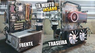 fiz a primeira MONTAGEM no gabinete mas ainda tem muito trampo