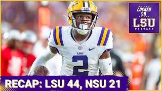 Recap LSU 44 Nicholls 21  Letdown or Big Issues for Tigers?