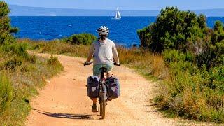 Cycling Croatian Istria  Trieste to Rijeka  World Bicycle Touring Episode 9