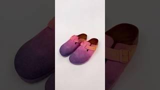 Dyeing #Birkenstocks with Rit Dye