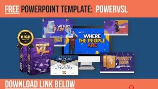 FREE PowerPoint Video Template - PowerVSL