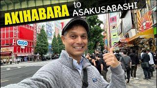 Akihabara to Asakusabashi  Tokyo Street View Adventure