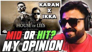 HOUSE OF LIES by IKKA X Karan Aujla Reaction  AFAIK