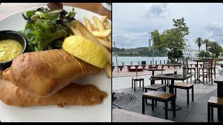 Snapper Fish & Chips at The Queen and Mangosteen Vivocity