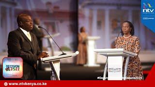 Battle of Wits Rigathi Gachagua Vs Martha Karua  Full Deputy Presidential Debate