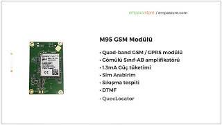 Empastore M95 GSMGPRS Modülü & Geliştirme Kiti Ürün İnceleme