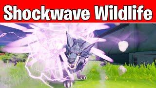 Shockwave wildlife using a shockwave grenade or bow Fortnite Season 6 Challenges Week 4
