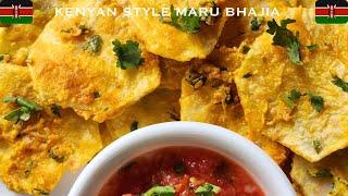 Kenyan Style Crispy Maru Bhajia and Chutney Recipe  Aloo Pakoda #bhajiya #chutney #pakoda