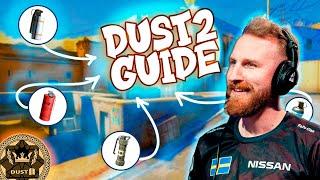 КАК ИГРАТЬ на ОБНОВЛЕННОМ DUST 2 в CS2?️Гайд гранаты фишки