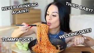 HOT NOODLE MUKBANG Q&A