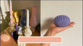 DIY trendy candles  Aboutzoelee