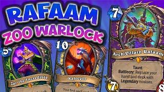 Zoo Warlock but I go Full Legendary  Darkmoon Faire  Hearthstone