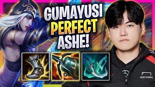 GUMAYUSI PERFECT GAME WITH ASHE - T1 Gumayusi Plays Ashe ADC vs Jhin  Season 2024