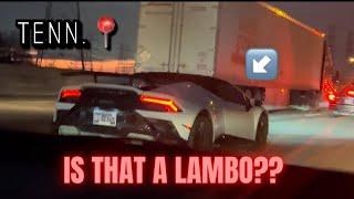 Vlogmas Ran into a Lamborghini in Memphis on the way to get some SeaFood + Late night Thrift Pickup