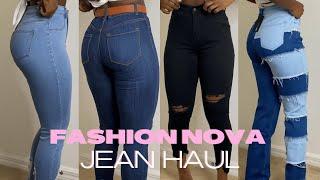 FASHION NOVA JEAN HAUL  Sizes 5 & 7  Cyndiana Fit