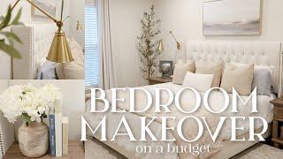 DIY MASTER BEDROOM MAKEOVER ON A BUDGET 2022  BEDROOM DECORATING IDEAS FT. TWOPAGES