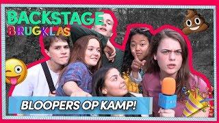 WAT JE NIET ZAG OP TV - BACKSTAGE OP KAMP  BRUGKLAS S 8