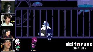 Реакция Летсплейщиков на Судьбу Короля Хаоса Deltarune Chapter 2