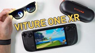 Viture One XR Glasses Review  Play Steam Deck OLED On Your Face