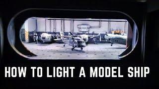 Model Making Tutorial How to Light a Model Ship