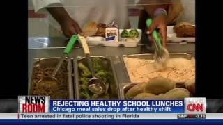 CNN Kids reject healthy school lunches?