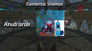 Anubarak Elemental Shaman 99 PoV #worldofwarcraft #wotlk #wow
