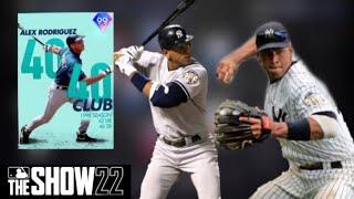 HOW TO MAKE ALEX RODRIGUEZ IN MLB THE SHOW 22 BEST AROD CREATIONTUTORIAL