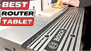 Bosch Router Table Overview  New Tool Day