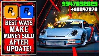 Its THAT Easy.. The BEST WAYS To Make Money SOLO After UPDATE in GTA Online GTA5 Fast Money