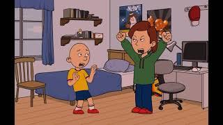 Caillou breaks the 4th wallGrounded