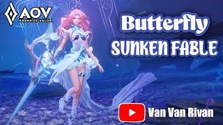 BUTTERFLY SUNKEN FABLE  BUILD BUTTERFLY SEMI TANK - ARENA OF VALOR