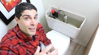 Running Toilet Fix with Flush Valve Repair Kit