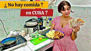 Esto COMO VIVIENDO en CUBA  NO alcanza el SALARIO  La realidad de la COMIDA en CUBA hoy 