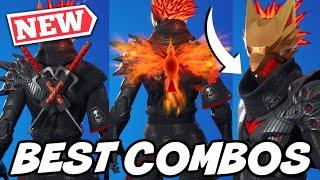 THE BEST COMBOS FOR *NEW* SHADOW THE BURNING WOLF SKIN SEPTEMBER MONTHLY CREW PACK - Fortnite