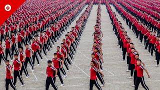 10000 KIDS You Don’t Want to Mess With  SHAOLIN TAGOU MARTIAL ARTS School Show