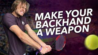 How to Hit an Explosive Backhand Tutorial from a Pro